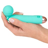 Cuties Silk Touch Rechargeable Mini Vibrator Green