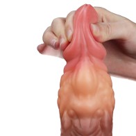 Pene de Silicona de Capa Dual Lovetoy 7 Pulgadas