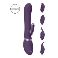 Vibrador Conejito Intercambiable Vive Etsu - Potente y Versátil