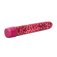 Vibrador Masajeador Leopardo Rosa para Orgasmos Poderosos