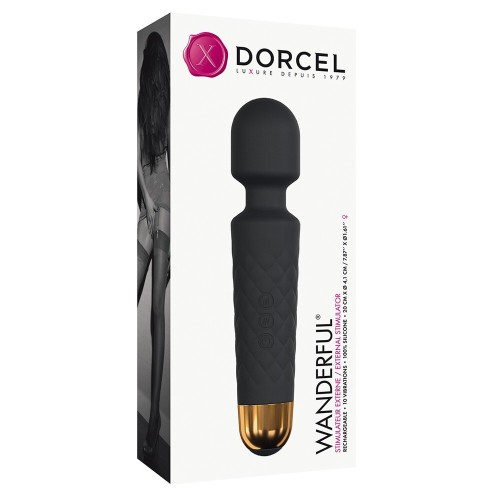 Dorcel Wanderful Wand Black Powerful Clitoral Stimulator