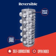 Rize Swich Self Lubricating Stroker Clear | Innovative Pleasure | Glow in the Dark