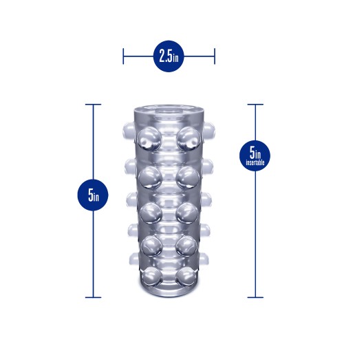 Rize Swich Masturbador Autolubricante Transparente | Placer Innovador | Brilla en la Oscuridad