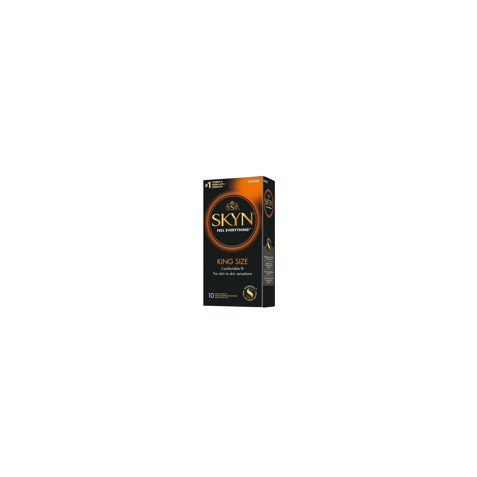 Condones SKYN Tamaño King Sin Latex 10 Piezas