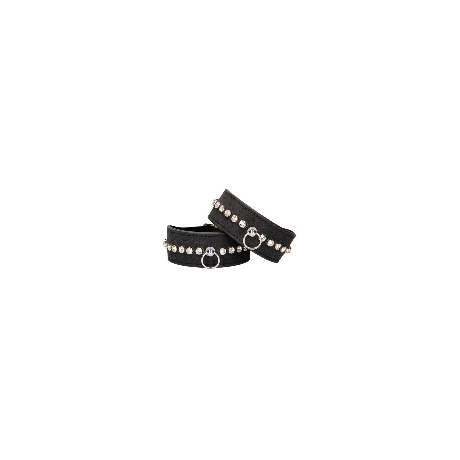 Ouch Diamond Studded Wrist Cuffs for Glamorous Bondage