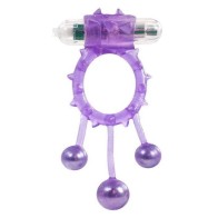 Ball Banger Cock Ring with Vibrating Features