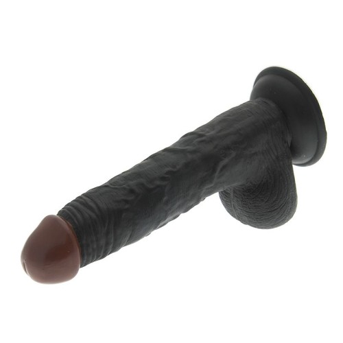 Dildo Negro Realista Hoodlum para Placer Máximo