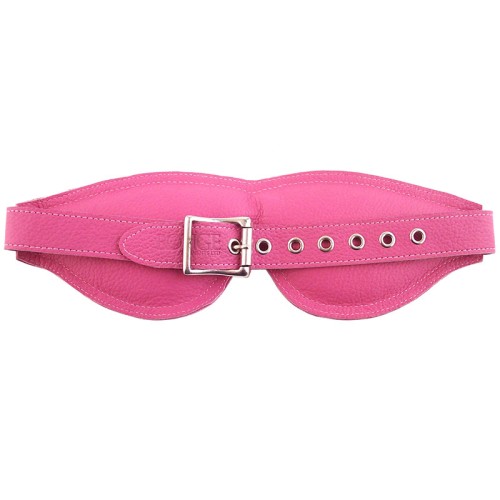 Rouge Garments Large Pink Padded Blindfold - Heighten Sensations