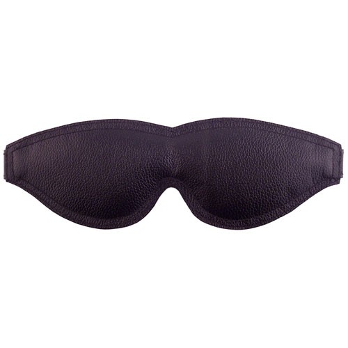 Large Padded Leather Blindfold for Sensory Deprivation