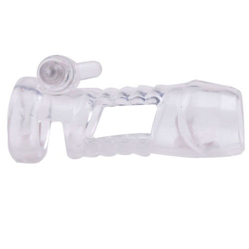 Clear Vibrating Penis Sleeve - Enhanced Pleasure