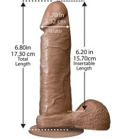 El Dildo Realista de 6 Pulgadas para Placer