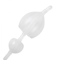 Double Bulb Silicone Enema System for Cleansing