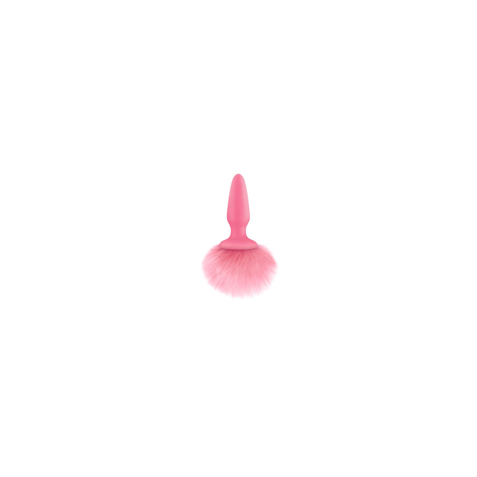 Pink Bunny Tail Butt Plug for Exciting Role Play