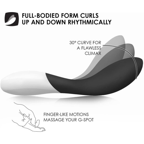 Lelo Mona Wave Black Vibrator for G-Spot Stimulation