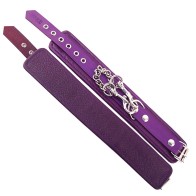 Rouge Garments Wrist Cuffs Purple - Elegant Restraint