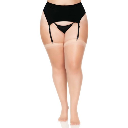 Medias Transparentes Plus Size Leg Avenue