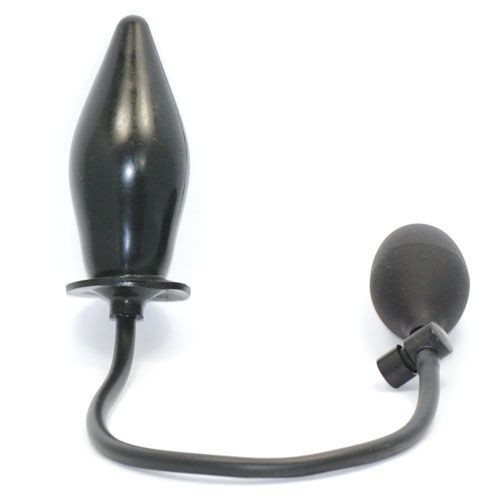 Compra Online Plug Anal Inflable Negro Pump N Play