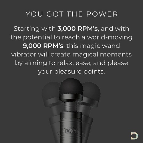 Doxy Die Cast 3 Rechargeable Wand for Ultimate Pleasure