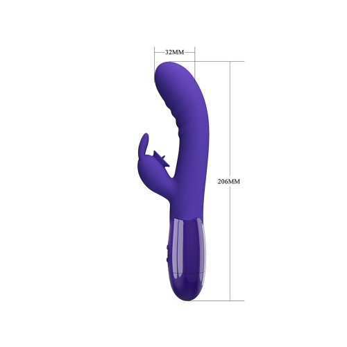 Vibrador Conejito Pretty Love Cerberus para un Placer Absoluto