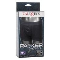 Arnés de Boxer Packer Gear Negro para Juego Personalizado