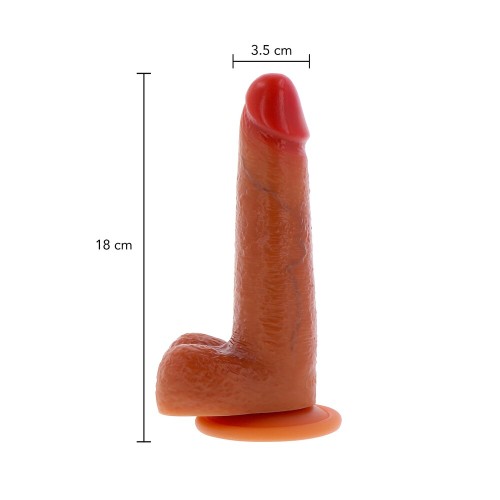 Dildo de Silicona Foreskin ToyJoy Get Real