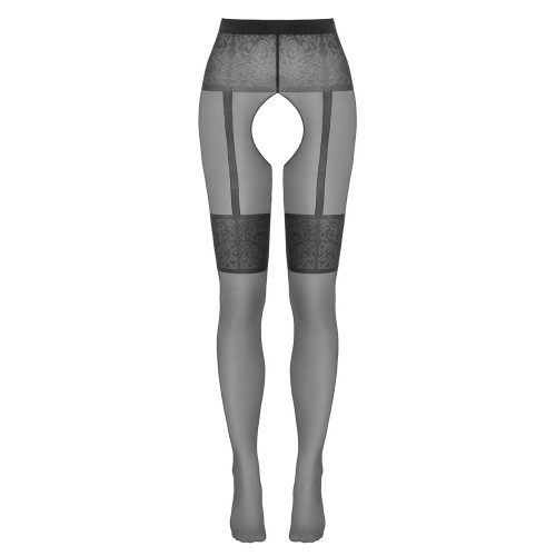 Crotchless Tights X Large - Cottelli Legwear