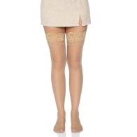 Leg Avenue Medias Transparentes Autoadhesivas Talla UK 6 a 12