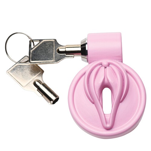 Master Series Pussification Vulva Chastity Cage - Feminizing Submission