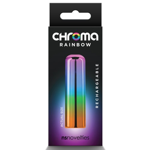 Mini Bullet Recargable Chroma Rainbow - Vibraciones Intensas