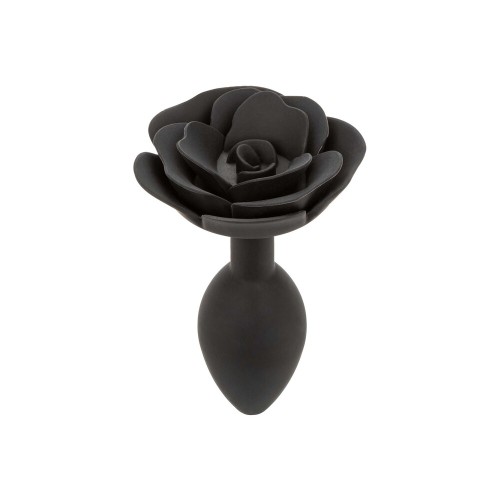 Large Rose Anal Plug for Elegant Pleasure