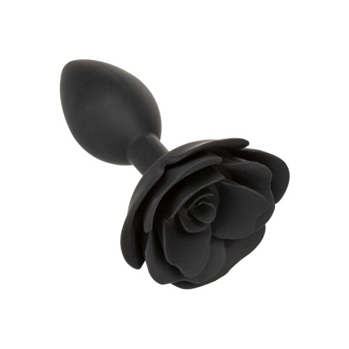 Large Rose Anal Plug for Elegant Pleasure