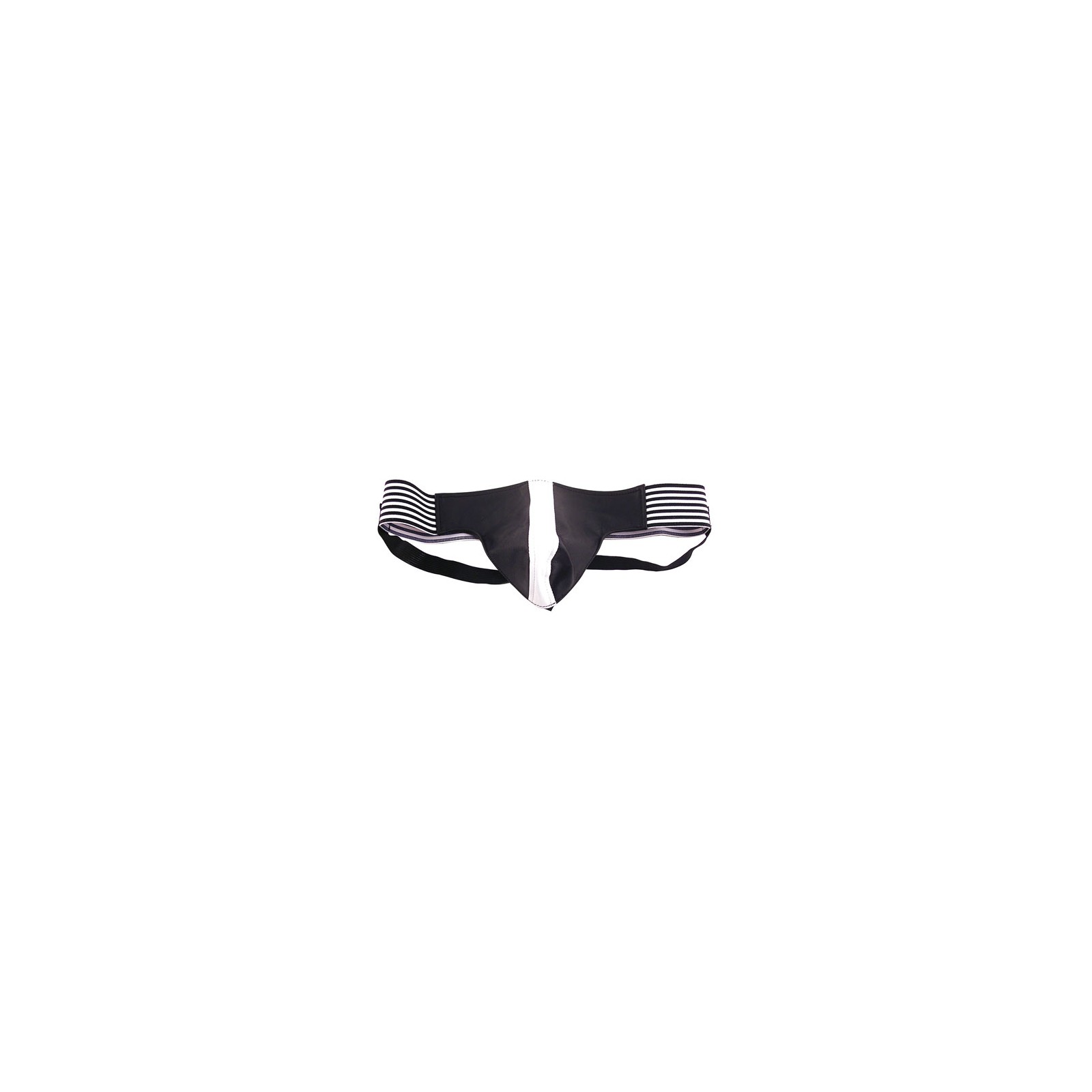 Rouge Garments Black and White Jock Medium