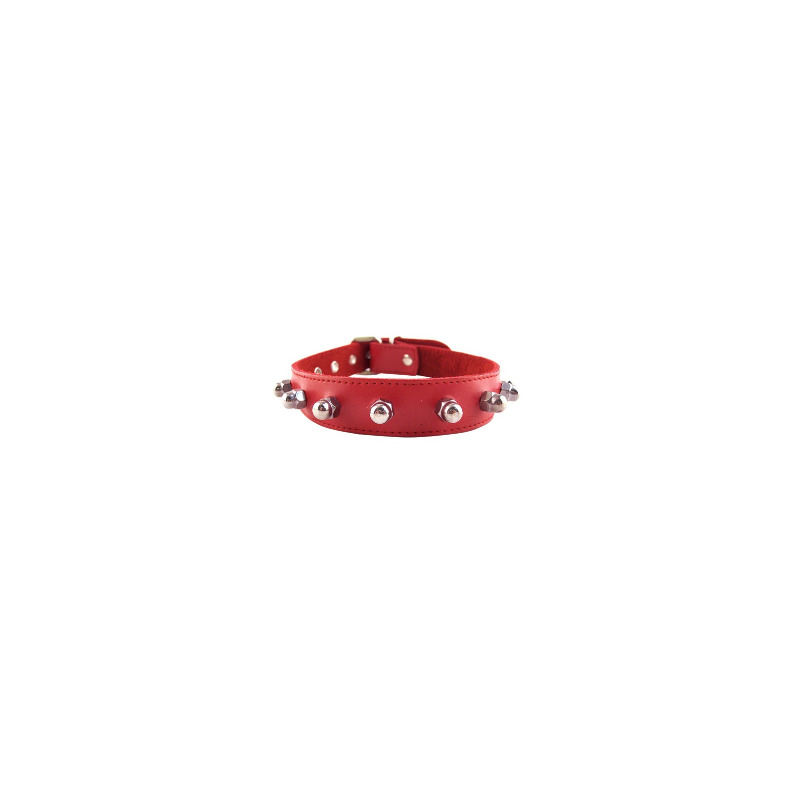 Rouge Garments Red Nut Collar for Intimate Play