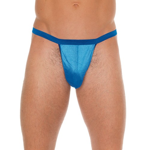 String Azul para Hombre con Pouch