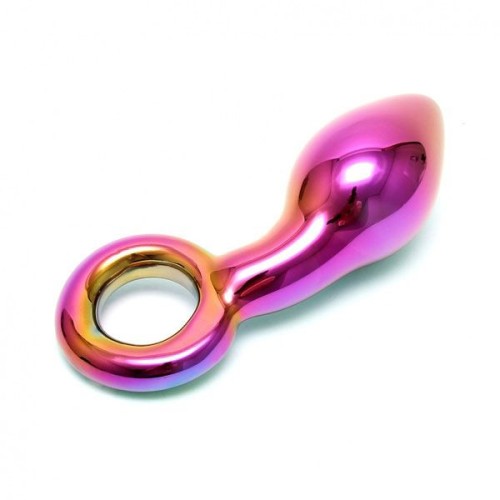 Dildo de Vidrio Multicolor Sensual Kaleigh