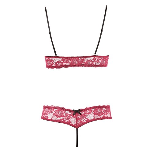 Cottelli Open Cup and Crotchless Set - Seductive Lingerie