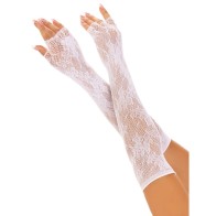 Leg Avenue Floral Net Fingerless Gloves for Fashion