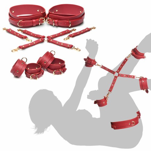 Master Series Hog Tie Restraints for Ultimate Bondage Fun