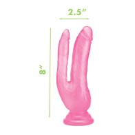 Dildo Doble Me You Us Ultra Cock de 8 Pulgadas Rosa