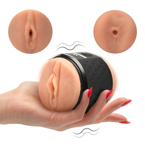 Mistress Vibrating Double Shot Stroker