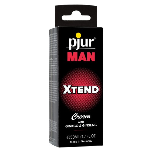 Crema Pjur Man Xtend Con Ginkgo Y Ginseng 50ml - Cuidado de la Piel para Hombres