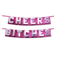 Banner para Fiesta de Despedida de Soltera Cheers Bitches