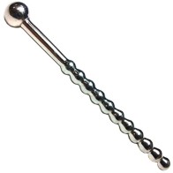 Rouge Stainless Steel Beaded Urethral Sound for Sensation Play