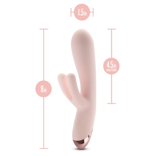 Vibrador Rosa Triple Estimulación Blush Elora