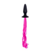 Plug Anal Unicorn Tails Rosa Fantasía Juego de Rol