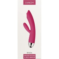 Vibrador con Rodillo de Punto G Svakom Trysta - 35 Modos de Placer