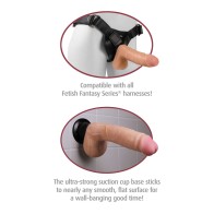 Real Feel Deluxe No 6 Vibrador Falo Flesh