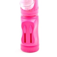 Vibrador Conejo Rosa Básico para Doble Estimulación