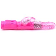 Vibrador Conejo Rosa Básico para Doble Estimulación