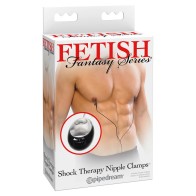 Pinzas para Pezones Shock Therapy de Fetish Fantasy Series para Placer Emocionante